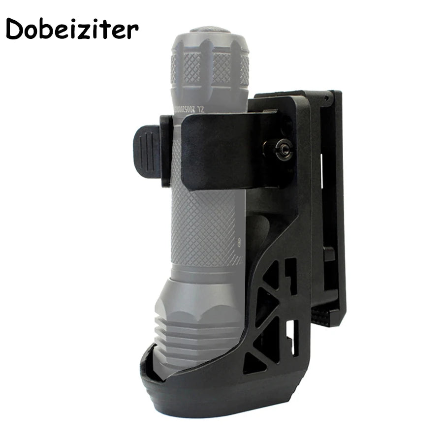 Tactic Flashlight Holsters with Side Lock System