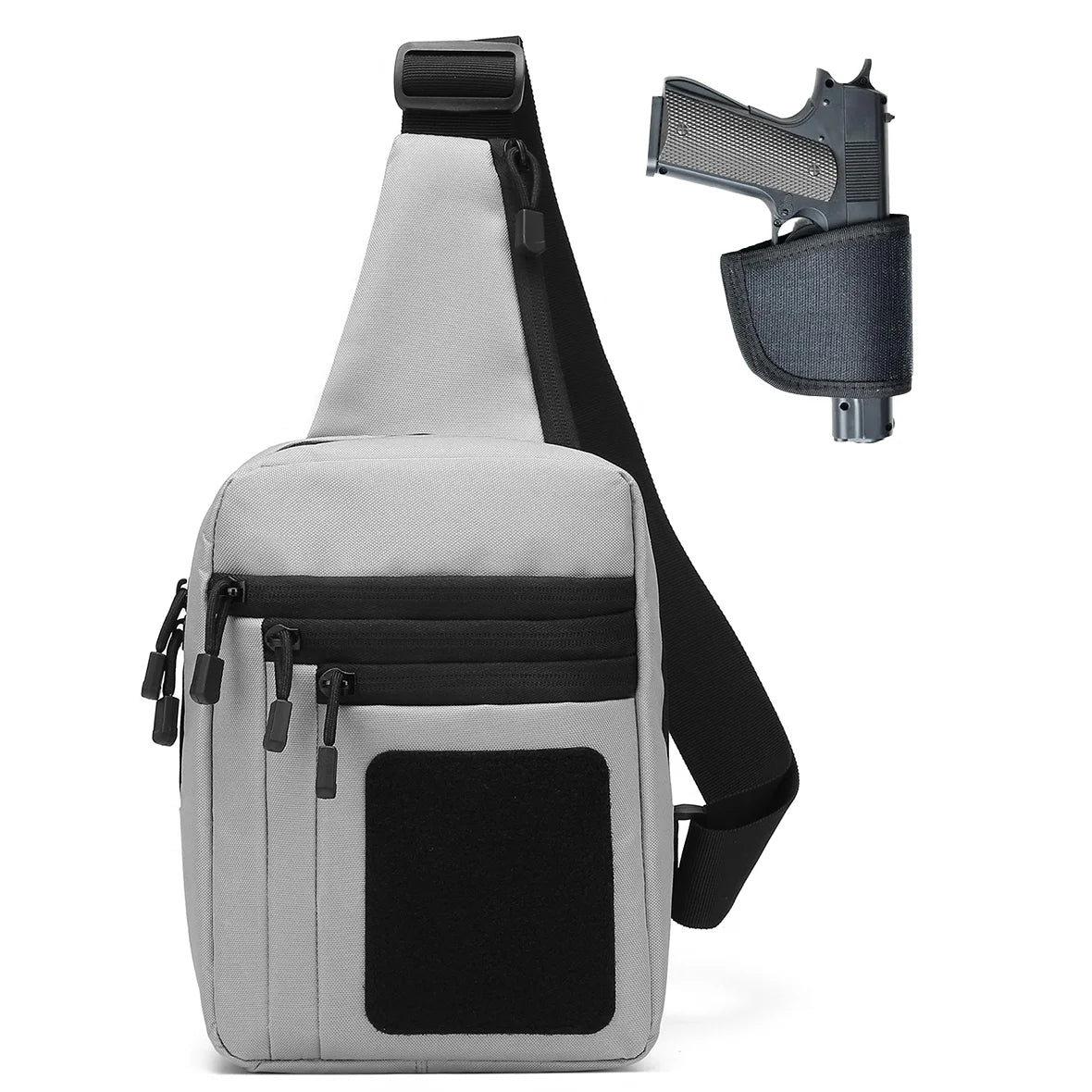 Concealed Carry Crossbody Gun Bag for Men