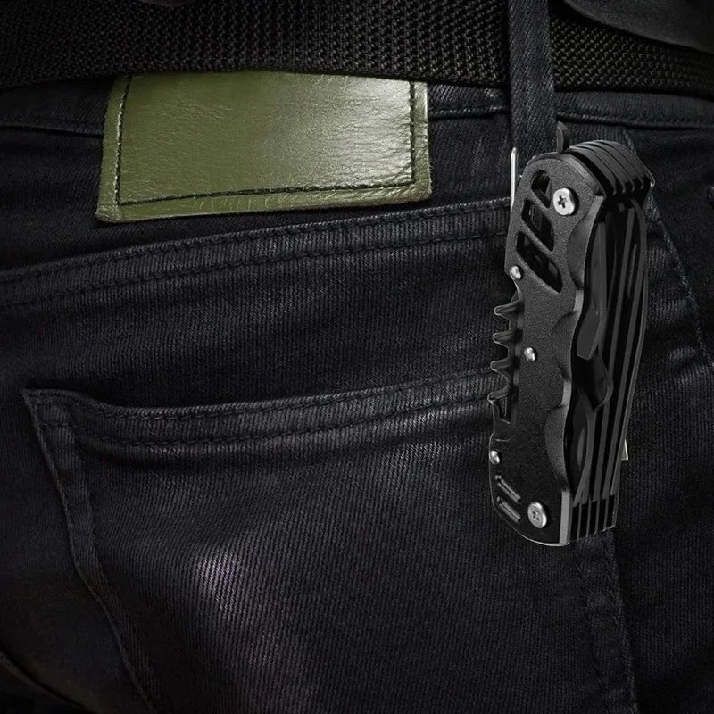 Multifunctional Folding Knife Swiss Army Portable Stainless Steel Pocket Knife