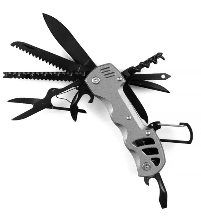 Multifunctional Folding Knife Swiss Army Portable Stainless Steel Pocket Knife
