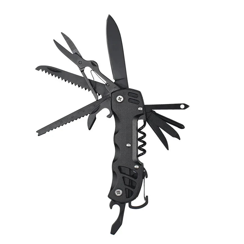 Multifunctional Folding Knife Swiss Army Portable Stainless Steel Pocket Knife