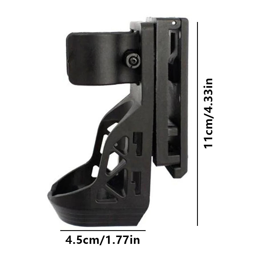 Tactic Flashlight Holsters with Side Lock System