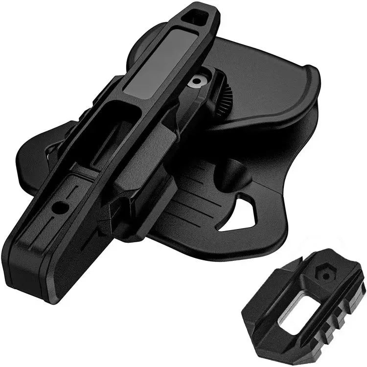 Black Tactical Gun Rail holster