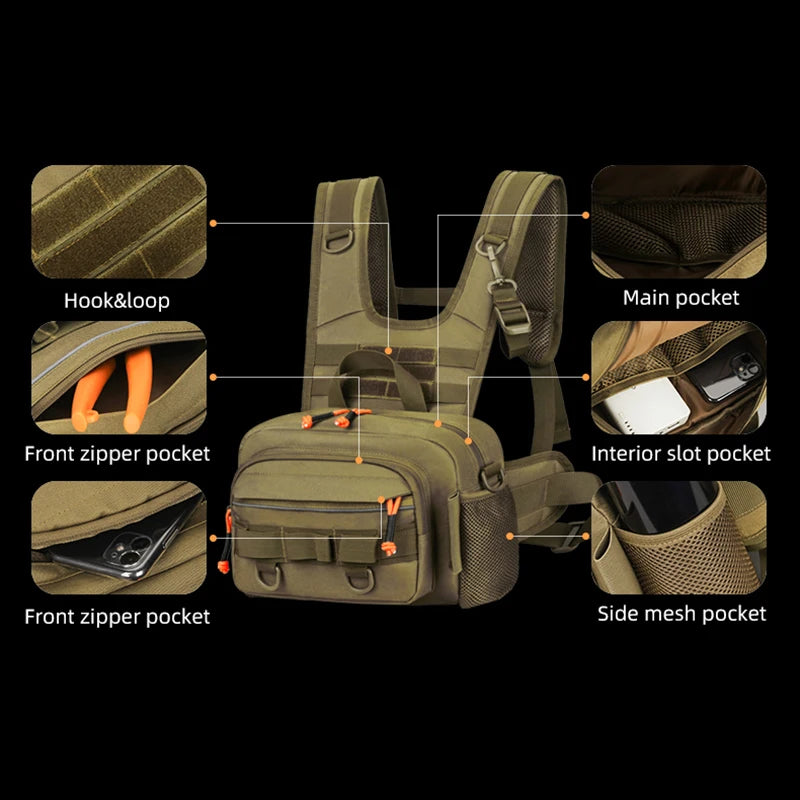 Tactical Tackle Bag for Men