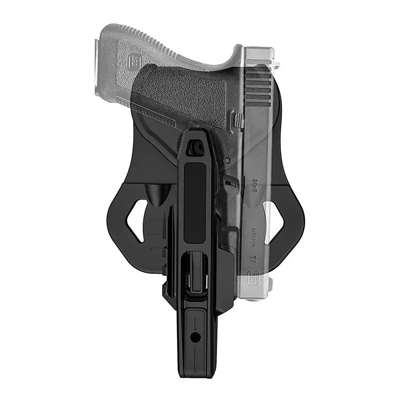 Black Tactical Gun Rail holster