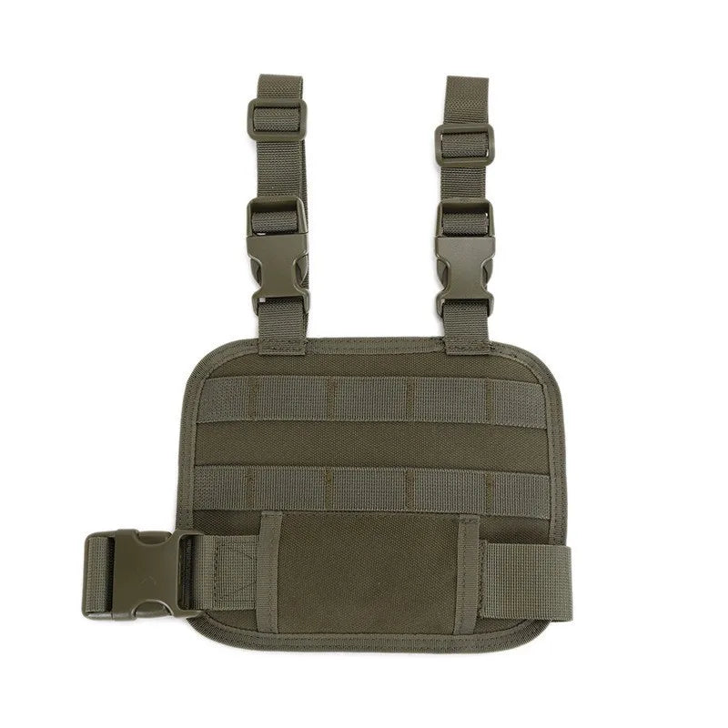 Tactical Drop Leg Platform Molle Adjustable Thigh Leg Panel Hanging Board Portable Cartridge Clip Pouch Leggings Pannier