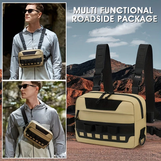 Tactical Vest Backpack - Large Capacity Multi-Functional Outdoor Bag